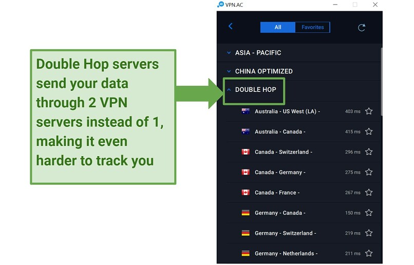 Server Network — Limited but Reliable Network