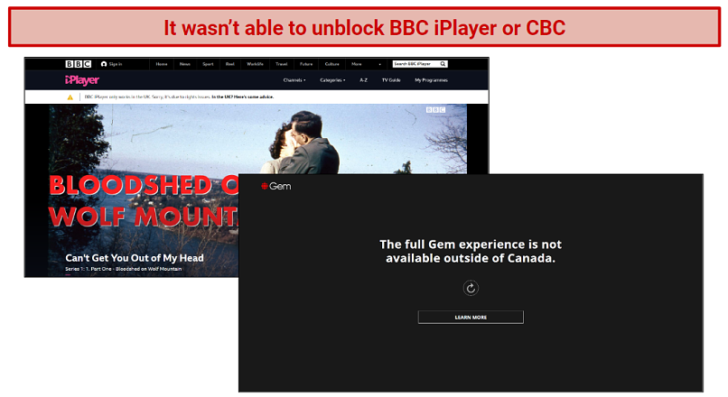 Block By: BBC iPlayer, CBC Gem, 9Now, and international Netflix libraries.